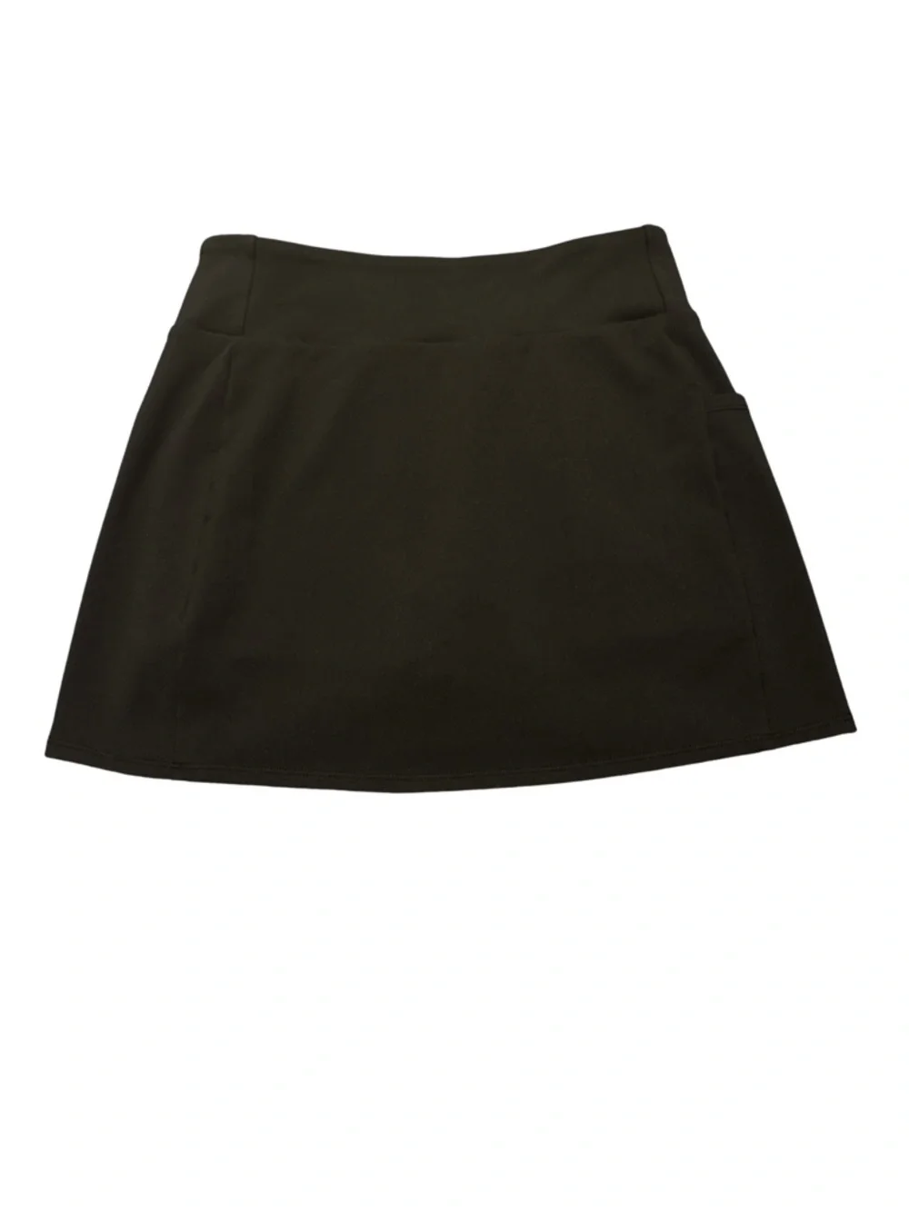 Alo Yoga Airbrush High-Waist Good Form Tennis Skirt Black SizeS Athleisure Skort - Picture 6 of 12